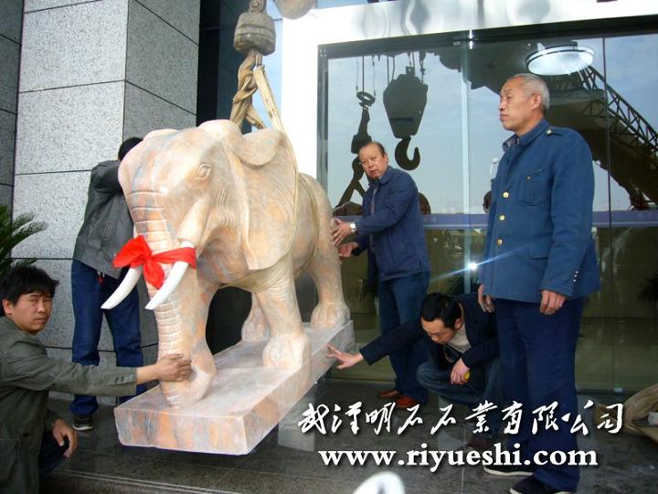 武汉石雕大象