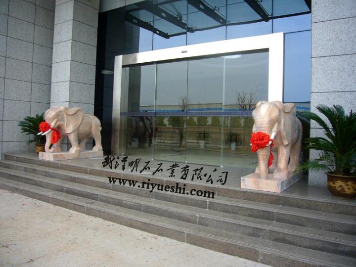 武汉石雕大象