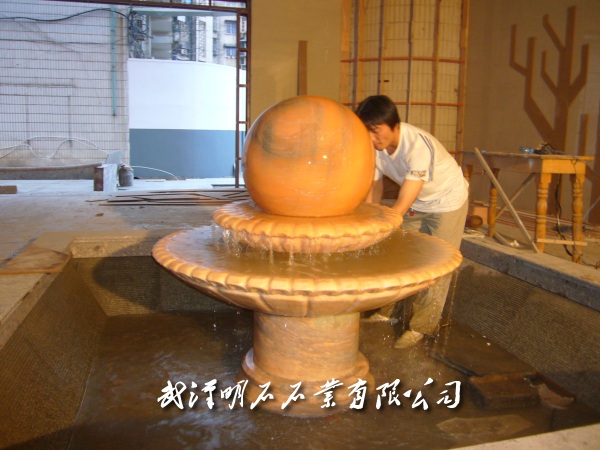 淮安风水球喷泉