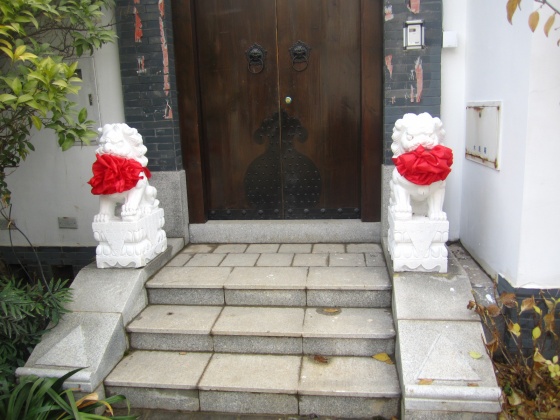 武汉汉白玉狮子