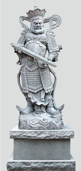 武汉四大天王雕塑